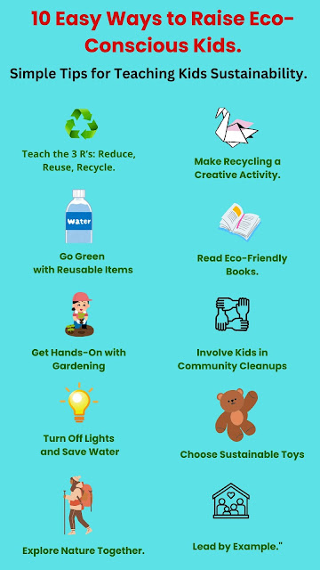 10 easy ways to raise eco-conscious kids