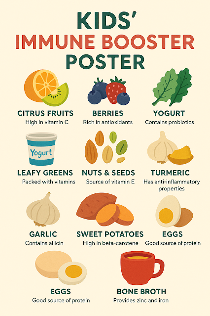 Immune Boosting Foods for Kids That Strengthen Natural Immunity