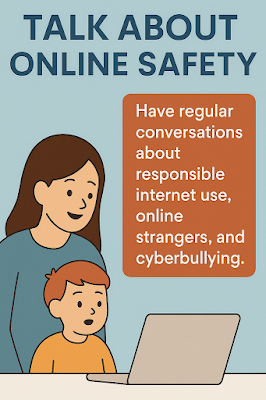 Digital safety for kids in 2025 Regularly talk to your child about which apps their friends are using and what trends they're seeing online.
