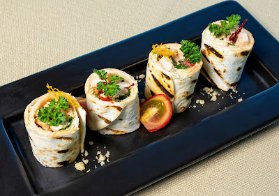 Wraps of Rainbow Vegetables (Snaky Vegetable Win! quick healthy snacks for toddlers