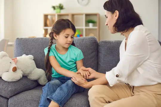 “parent building emotional safety with child” they express emotions without fear
