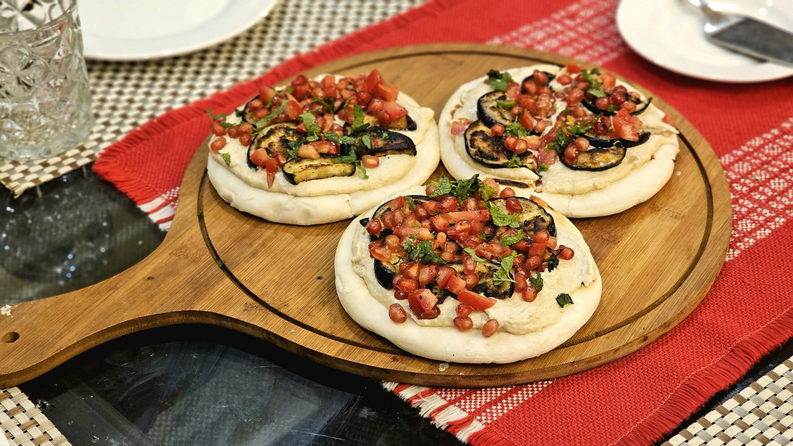 mini no cook pizza